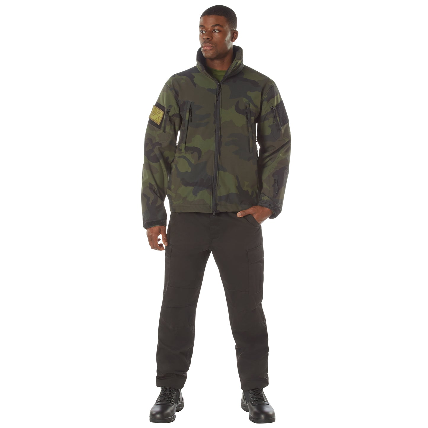 Rothco Midnight Camo Special Ops Soft Shell Jacket