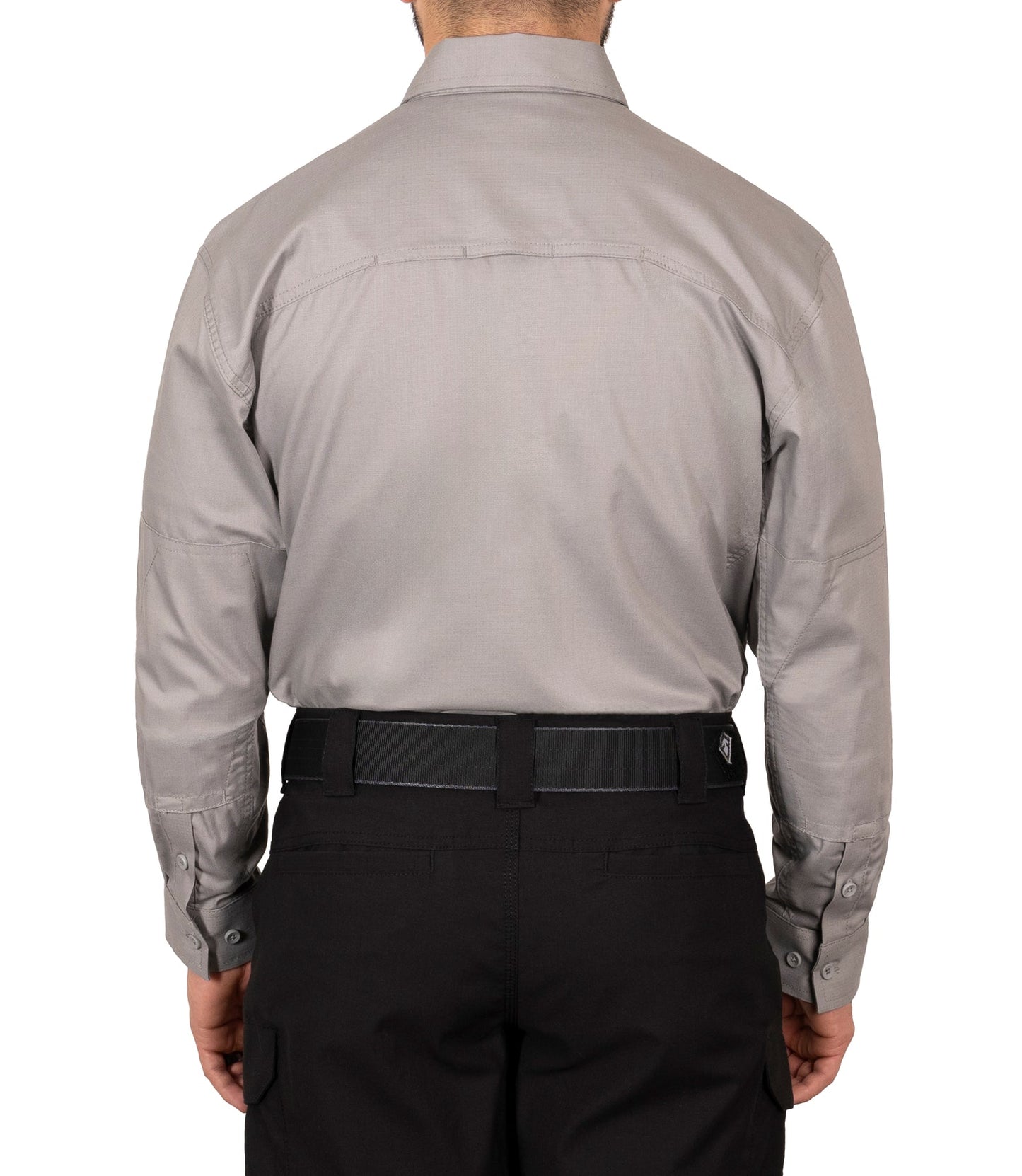 First Tactical Men's V2 Tactical Long Sleeve Shirt - Nickel Grey