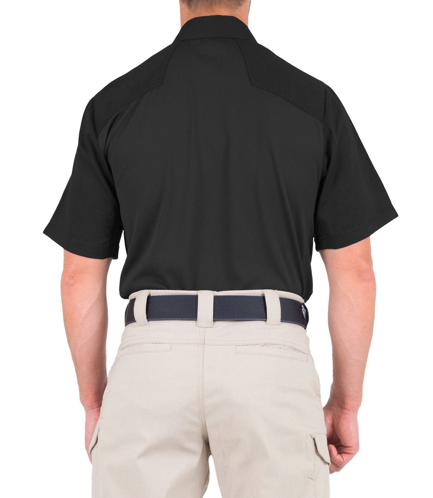 First Tactical Men's V2 Pro Performance Short Sleeve Shirt - Black