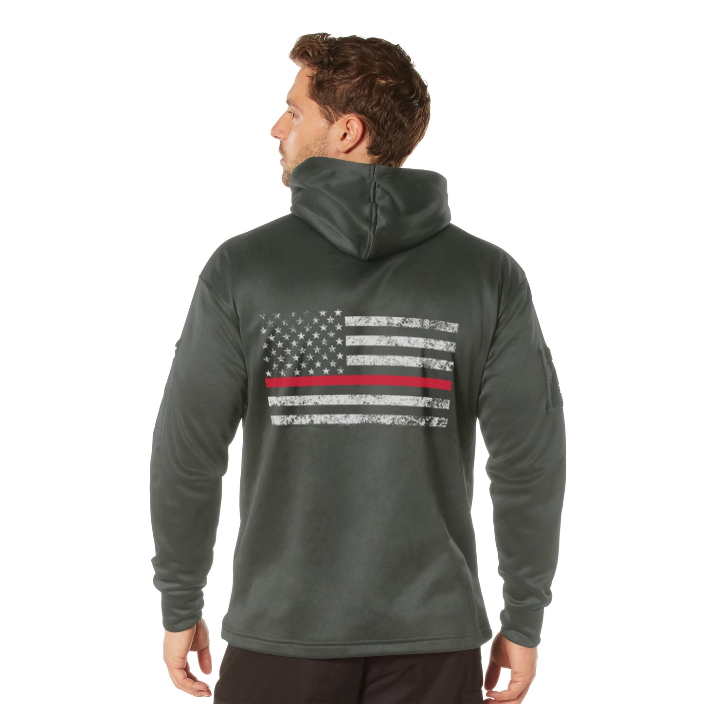Rothco Concealed Carry Thin Red Line Hoodie