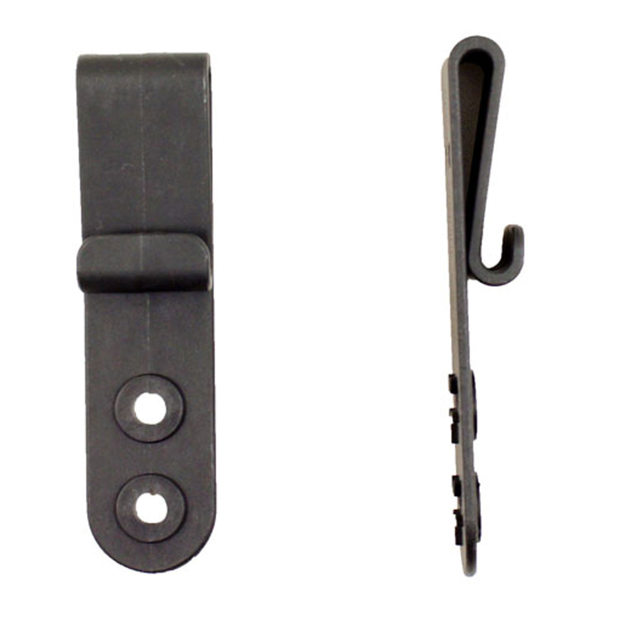 DeSantis GunHide 1 MEDIUM J-CLIPS (2-HOLE), Black with Ambidextrous Fit