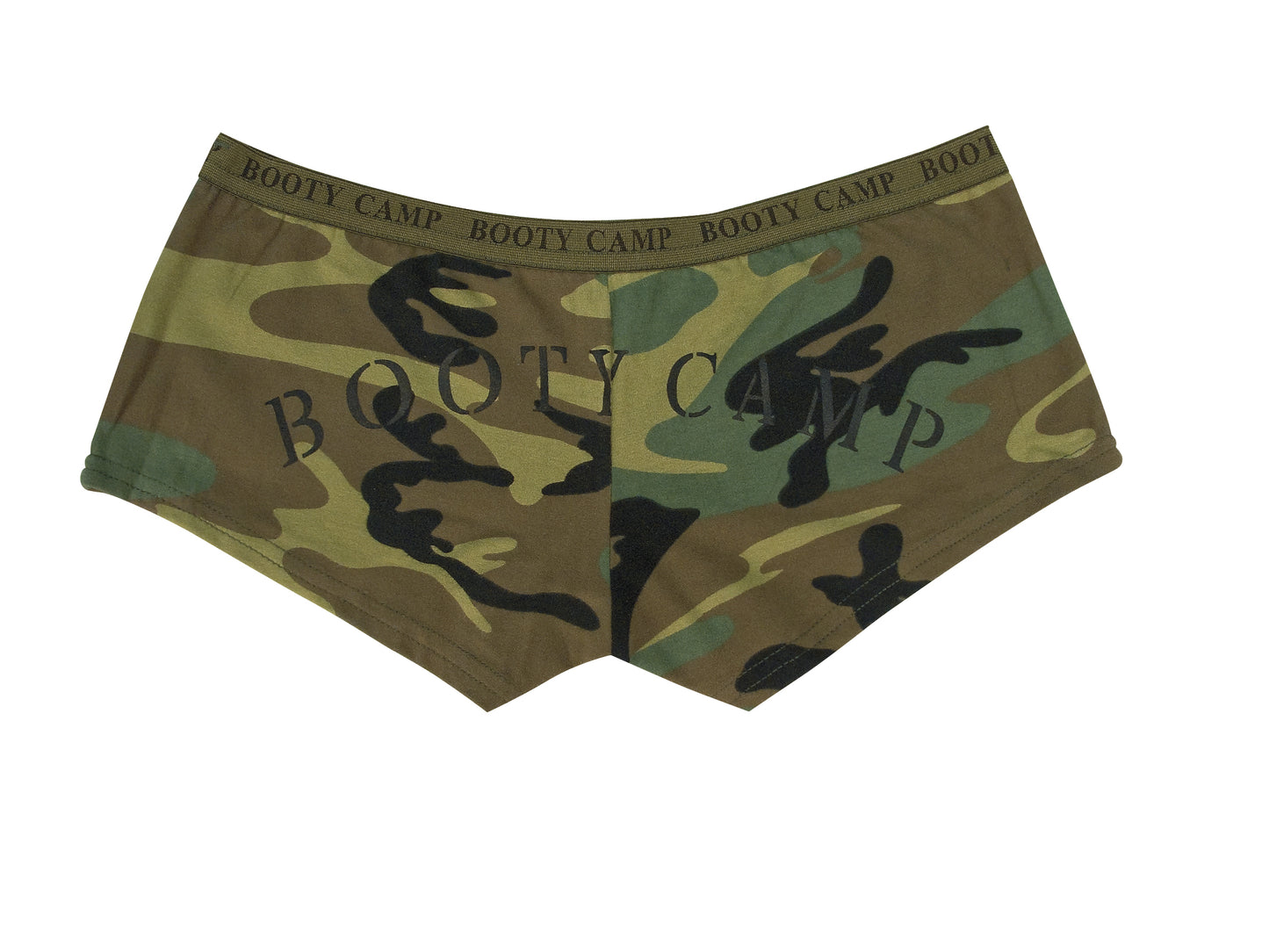 Rothco Woodland Camo "Booty Camp" Booty Shorts
