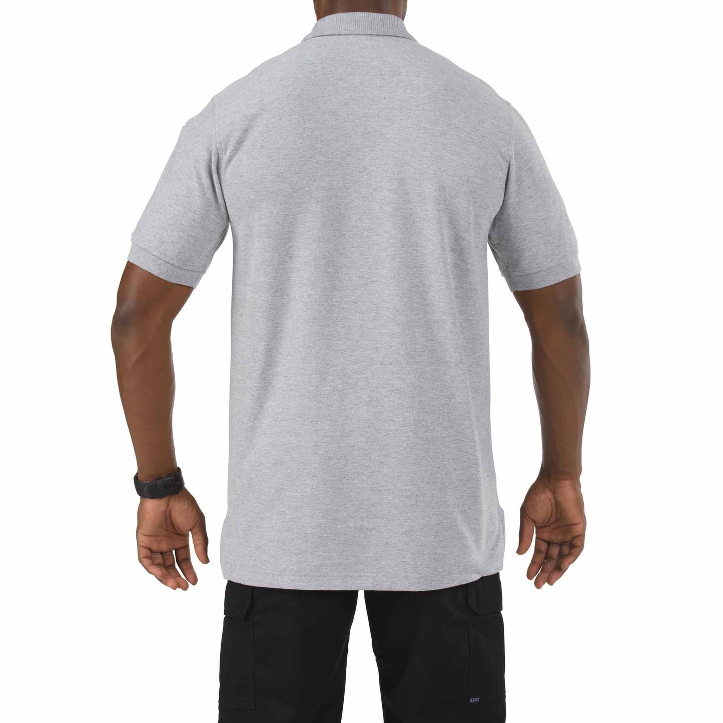 5.11 Utility Short Sleeve Polo - Heather Gray