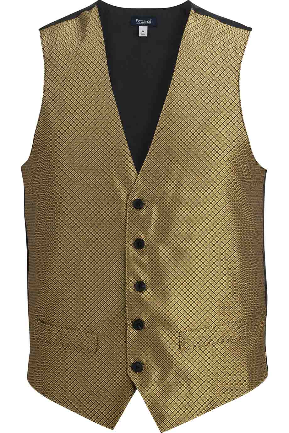 Edwards Garment Brocade Mens Vest