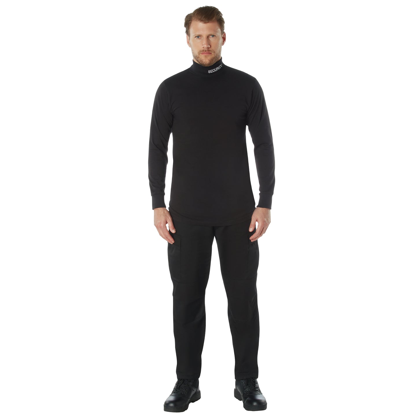 Rothco Security Mock Turtleneck - Black