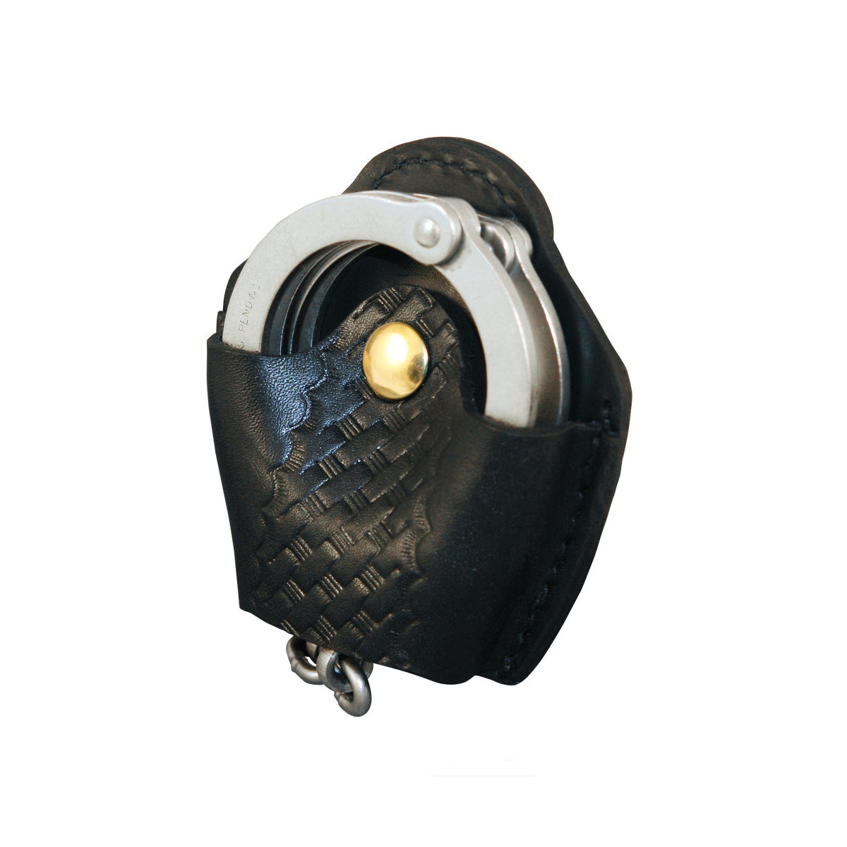 Boston Leather 5531 – Slide on Quick Release Leather Cuff Case