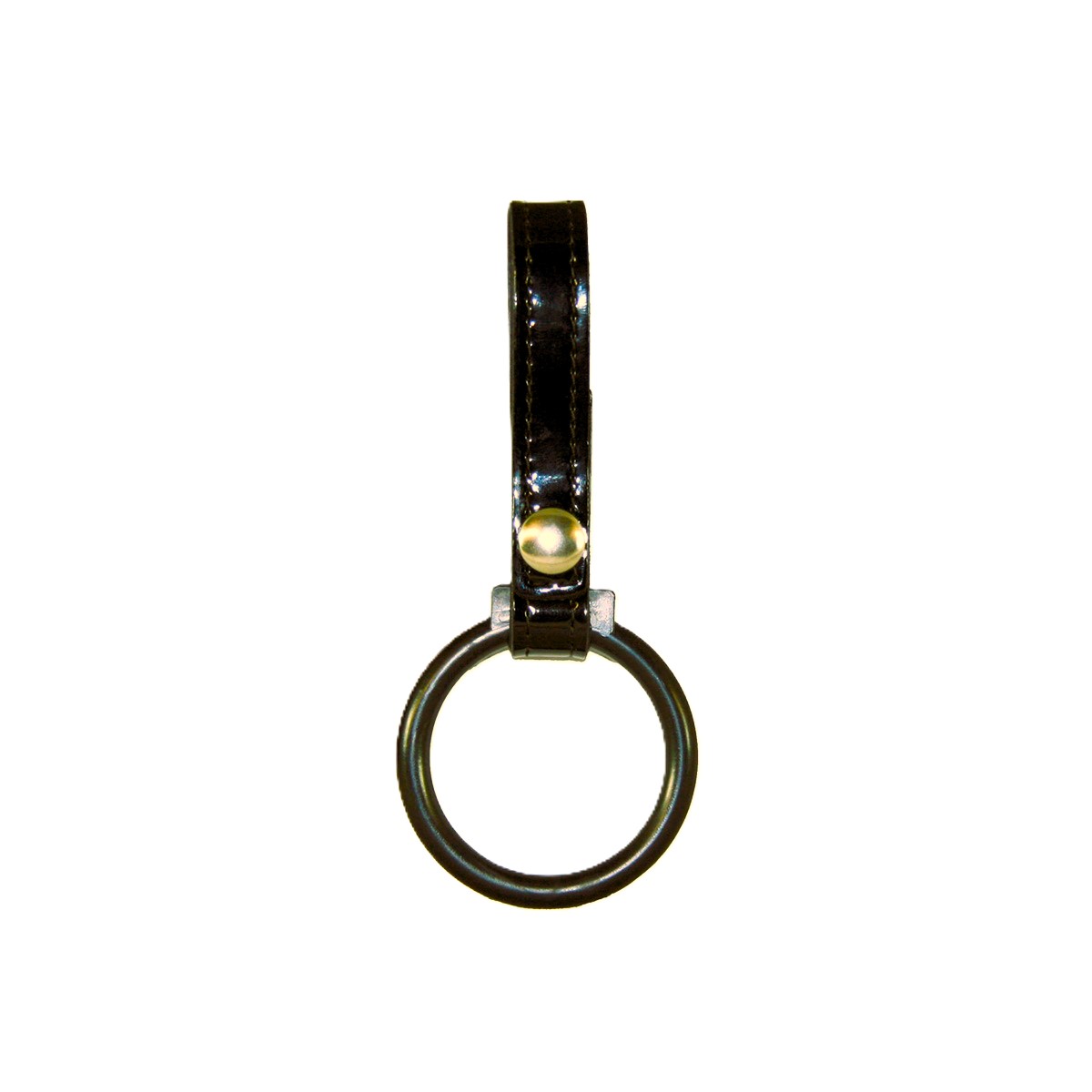 Boston Leather 5545 – “D” Cell 2″ ABS Flashlight Ring Black