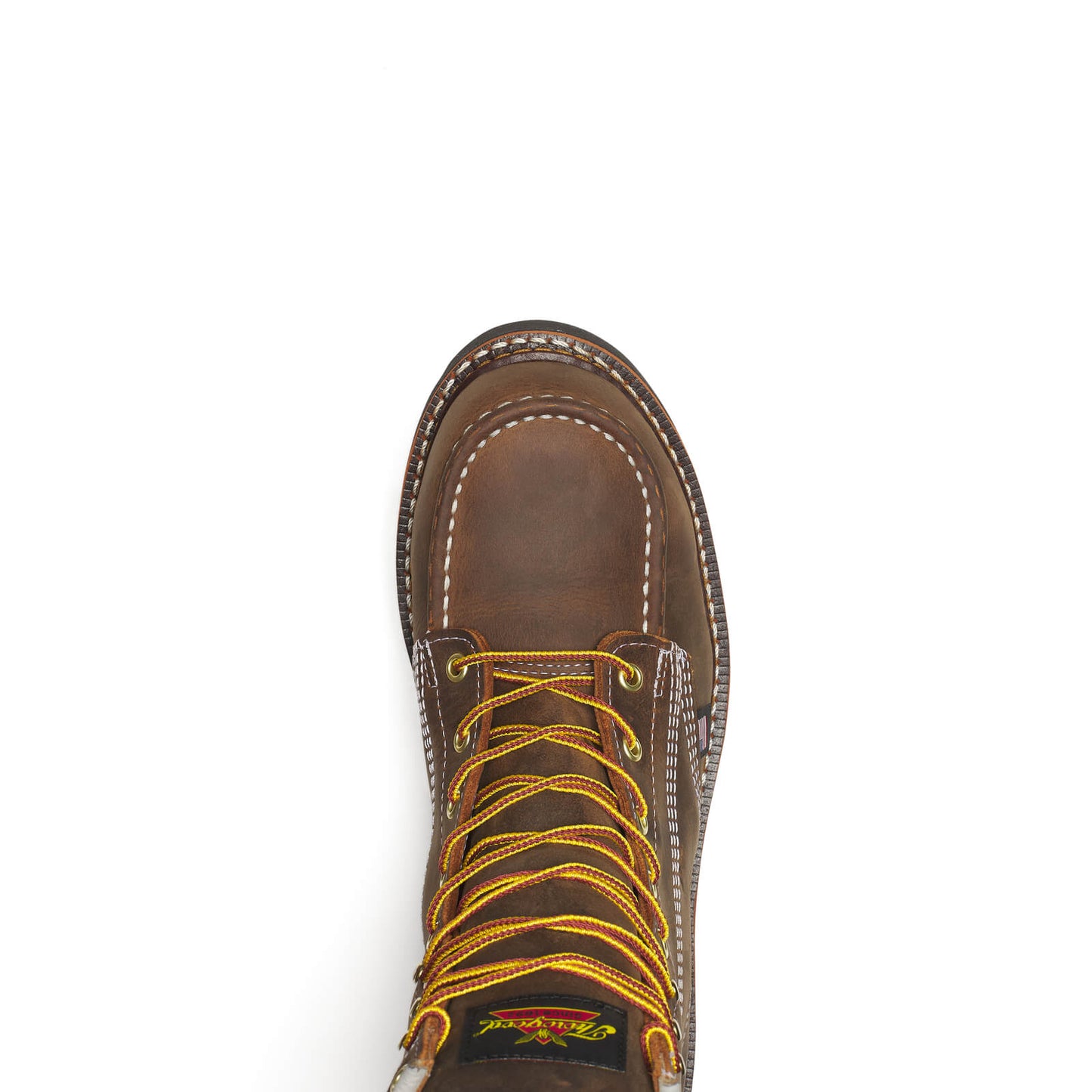 Thorogood American Heritage – 8″ Crazy Horse Steel Moc Toe BLK 90