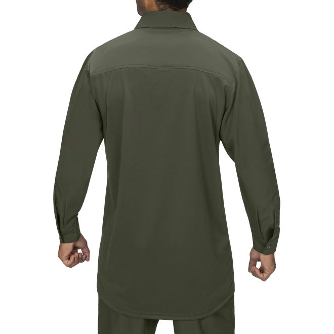 Blauer FlexRS Long Sleeve ArmorSkin Base Shirt - OD Green