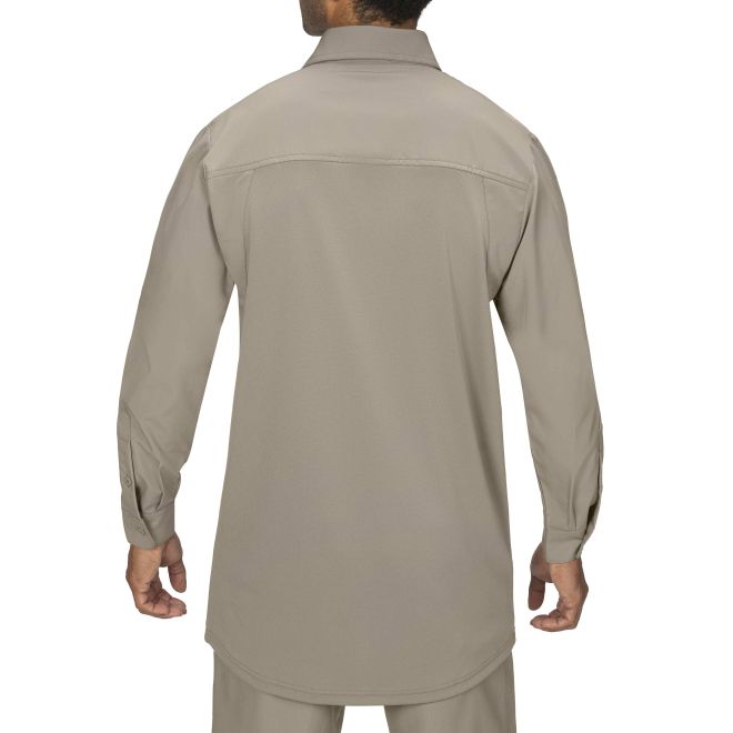 Blauer FlexRS Long Sleeve ArmorSkin Base Shirt - Silver Tan