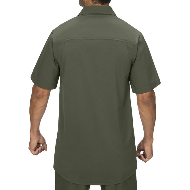 Blauer FlexRS Short Sleeve ArmorSkin Base Shirt - OD Green