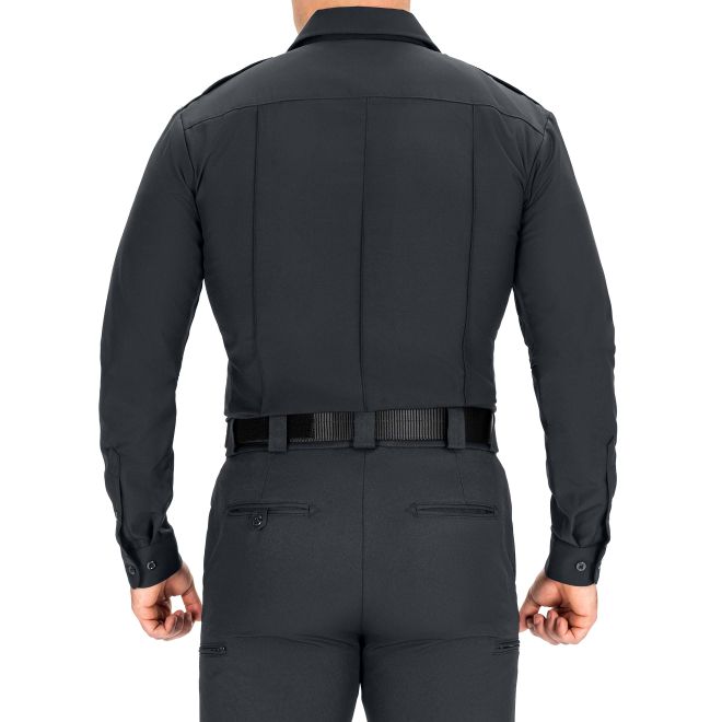 Blauer Long Sleeve Wool Supershirt - Black