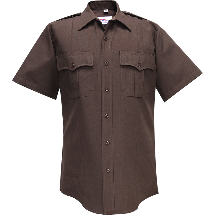 Flying Cross Command 100% Polyester Men's Short Sleeve Shirt W/Zipper