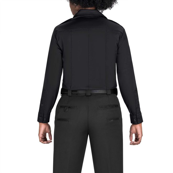 Blauer Women’s Long Sleeve StreetGear Flex Cotton Blend Shirt