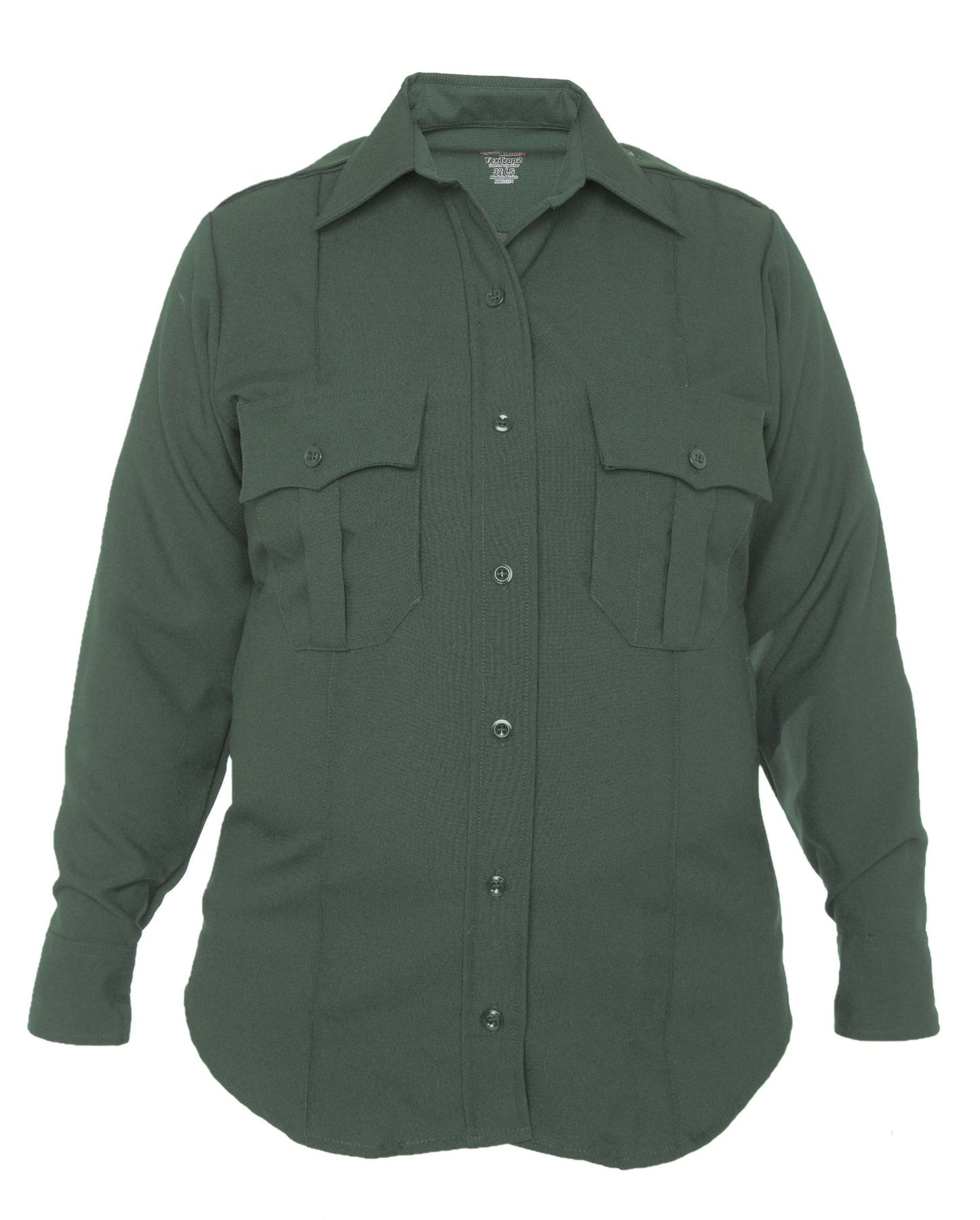 Elbeco TexTrop2 Zippered Women's Long Sleeve Polyester Shirt