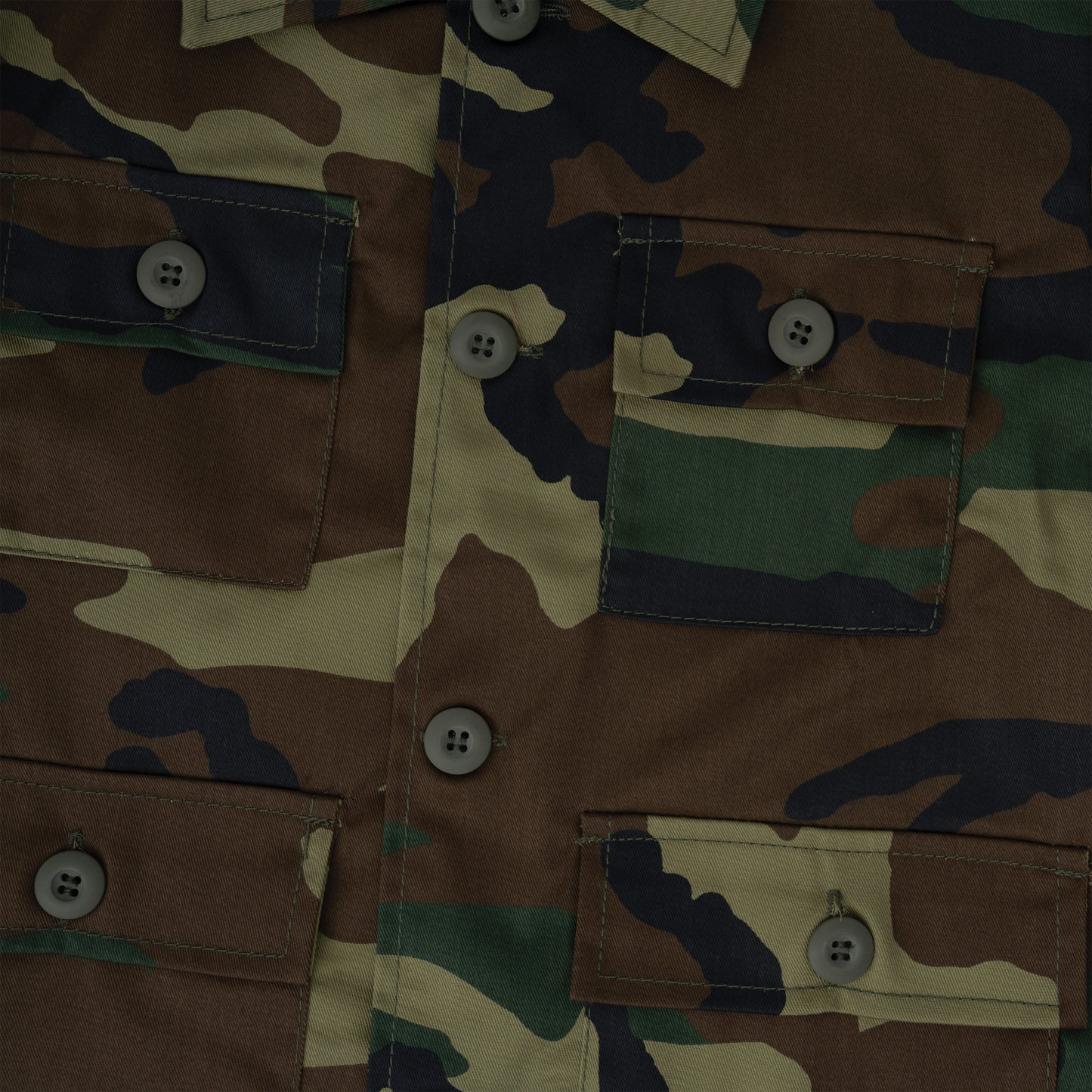 Rothco Kids Camo BDU Shirt - Woodland Camo
