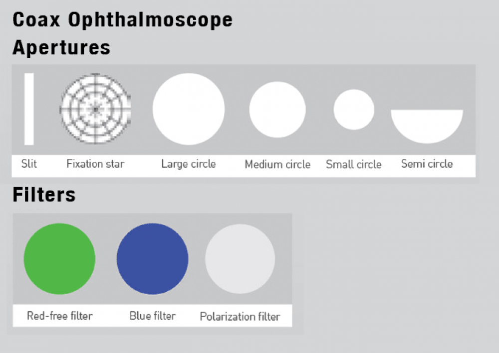 ADC Diagnostix™ 5440- 3.5V Coax Ophthalmoscope Head