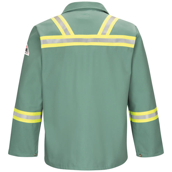 Bulwark Men's Molten Metal Enhanced Visibility Coat - Visual Green
