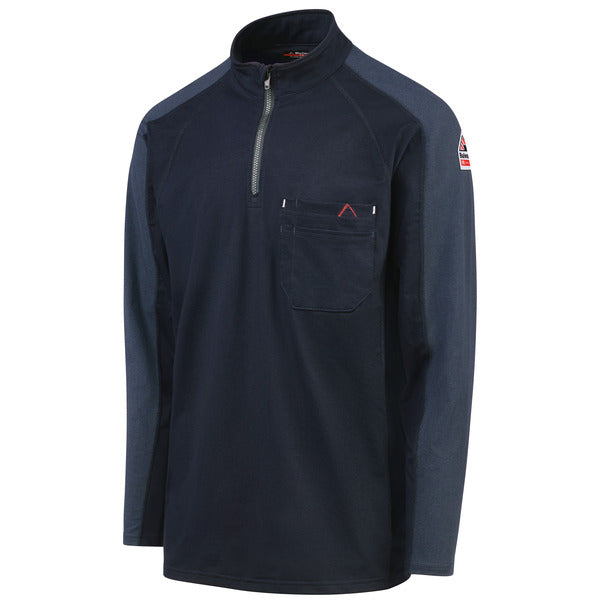 Bulwark Men's 1/4 Zip Flex Knit