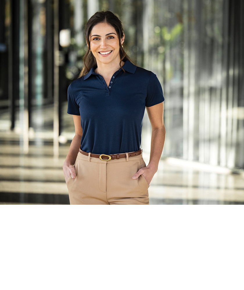 Charles River Women's Classic Solid Wicking Polo