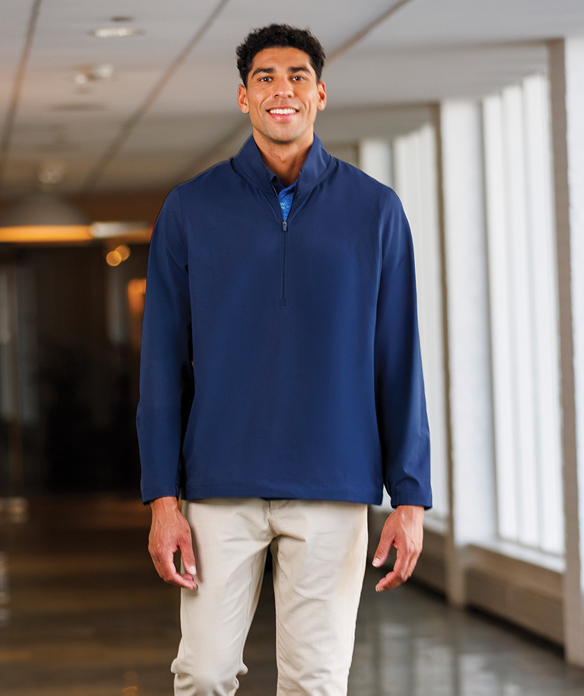 Charles River Men's Lexington Stretch Quarter Zip Pullover
