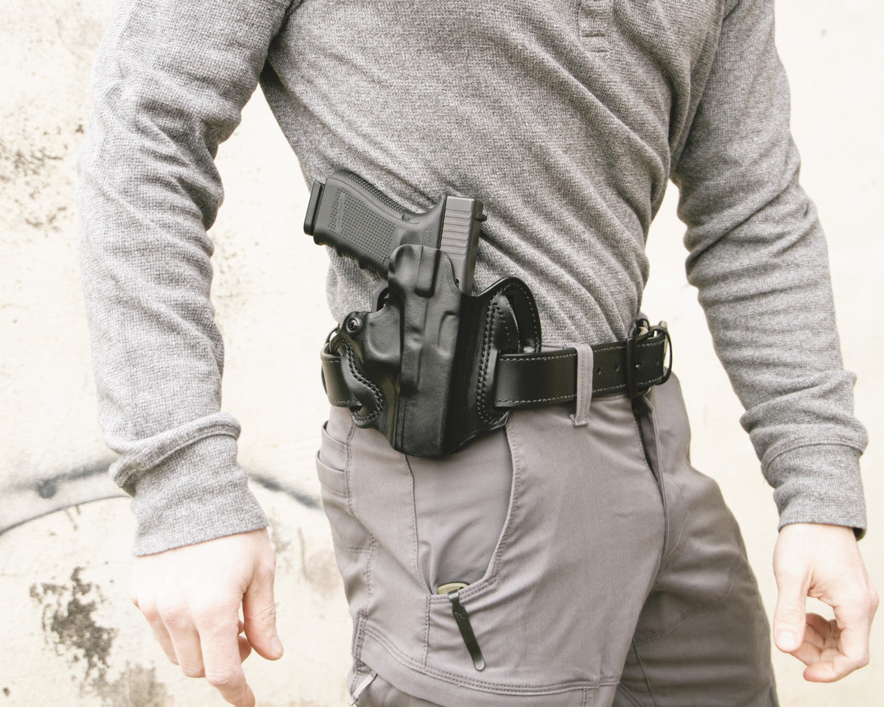 DeSantis GunHide Speed Scabbard, Para Ordance Make, Black with Left Fit