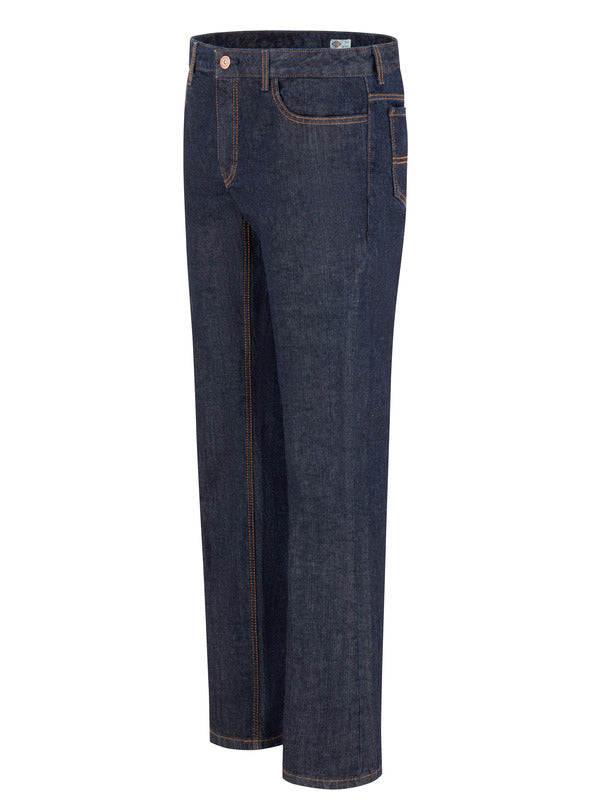 Dickies Women's Industrial Denim 5-Pocket Relaxed Fit Jean - Indigo Blue