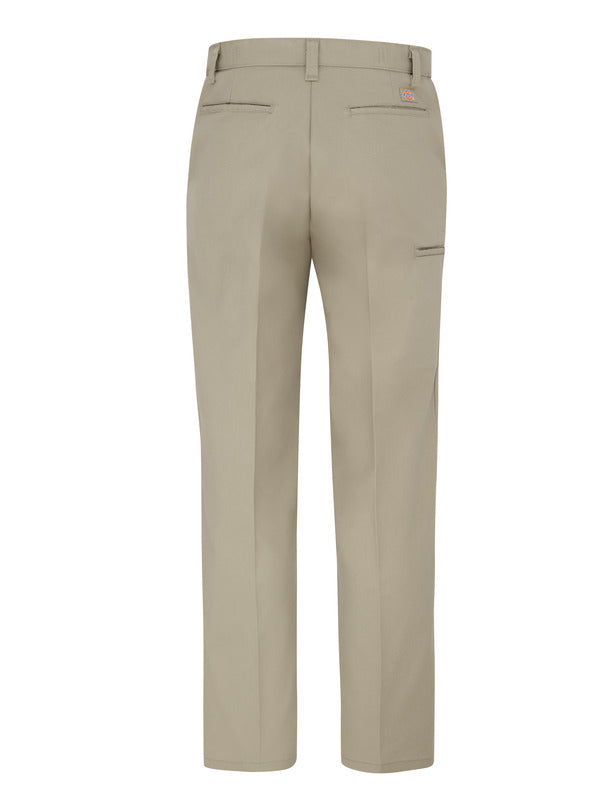 Dickies Men's Premium Industrial Flat Front Comfort Waist Pant
