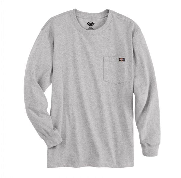 Dickies Men's Long-Sleeve Traditional Heavyweight Crew Neck