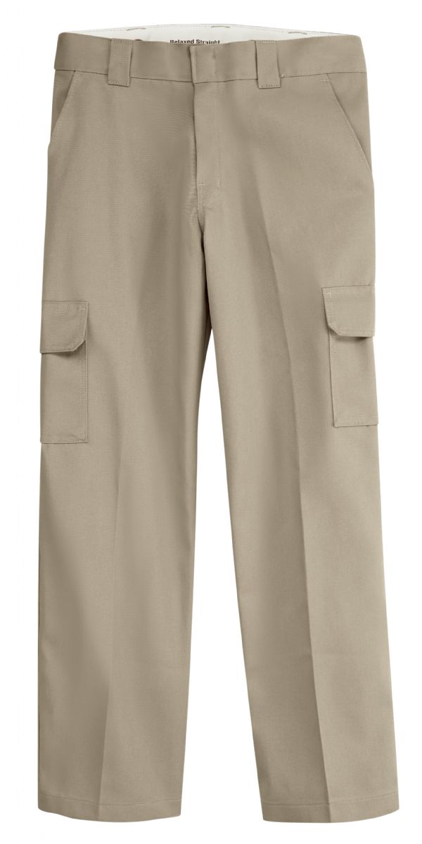 Dickies Men's Industrial Relaxed Fit Straight Leg Cargo Work Pant