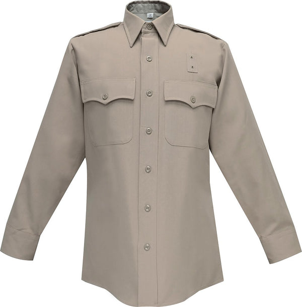 Flying Cross CHP Men's Long Sleeve Shirt Tan