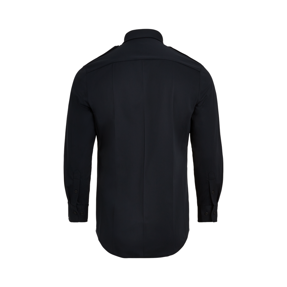 Flying Cross Power Flex Men's Class A Long Sleeve Shirt - LAPD Navy