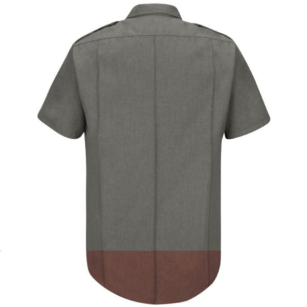Horace Small Women's Deputy Deluxe Short Sleeve Shirt - Heather Grey