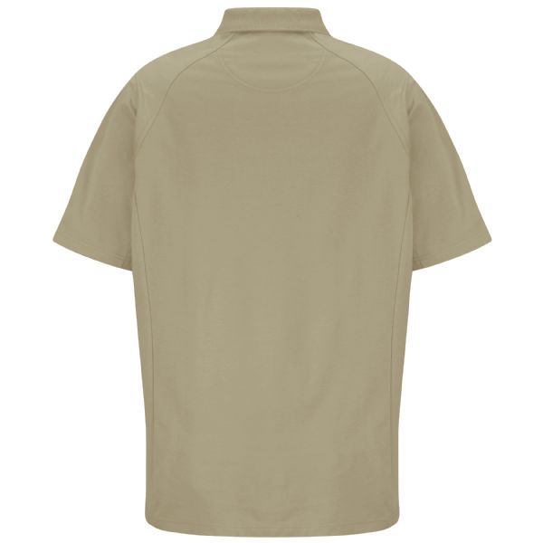 Horace Small New Dimension® Short Sleeve Polo - Silver Tan