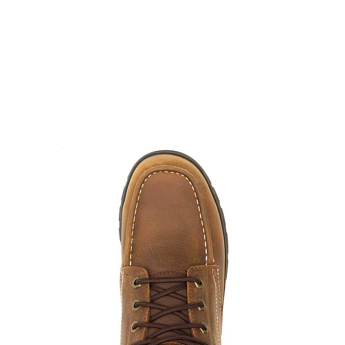 Wolverine Men's Carlsbad 6" Moc-Toe Steel-Toe Work Boot - Sudan Brown