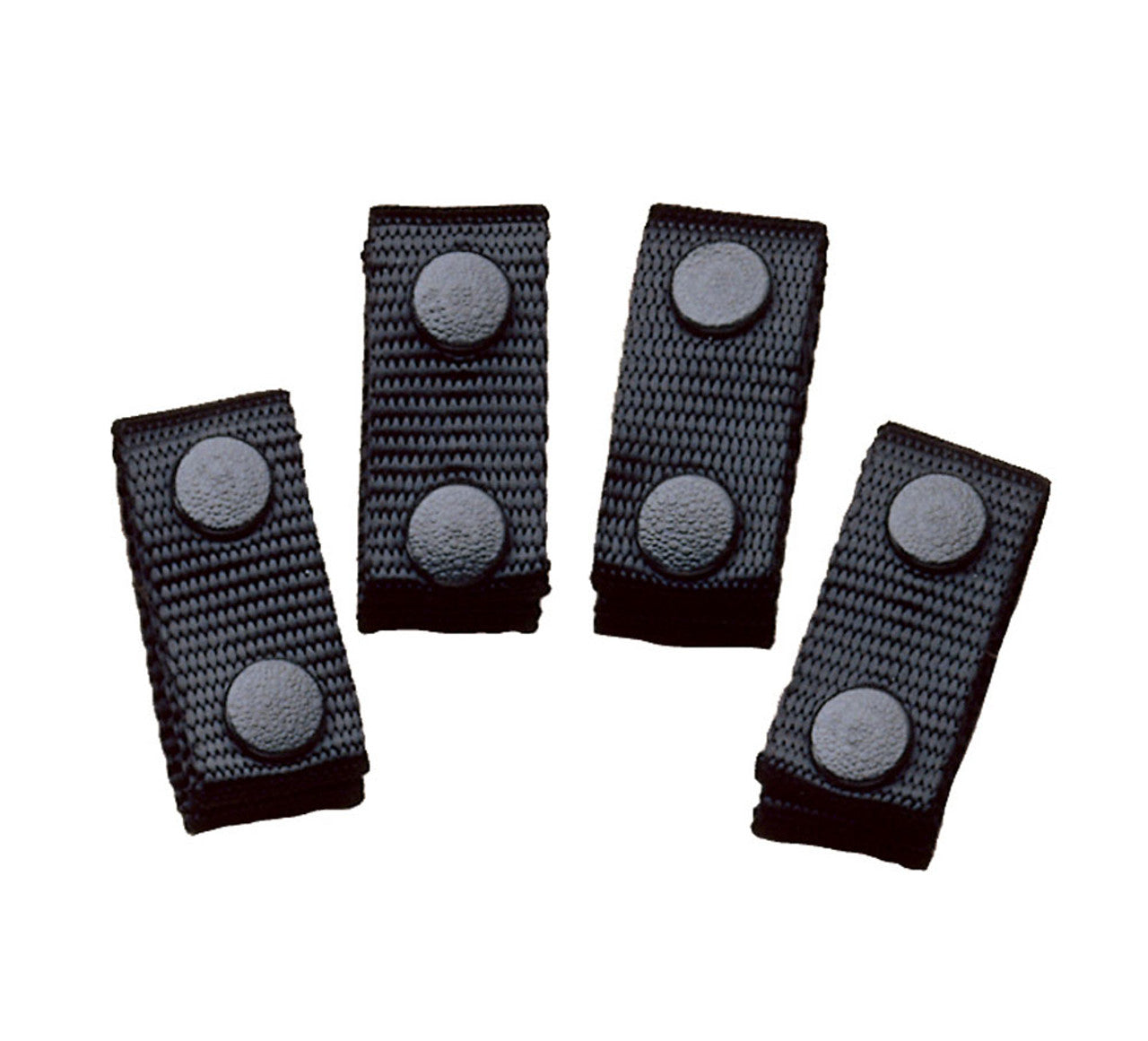 DeSantis GunHide NYLON BELT KEEPERS (2.25" BELT), Black with Ambidextrous Fit