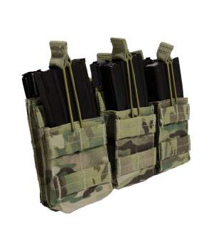 Rothco MOLLE Open Top Six Rifle Mag Pouch
