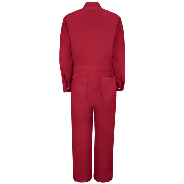 Red Kap Zip-Front Cotton Coverall