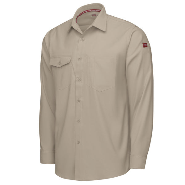 Red Kap Men's Cooling Long Sleeve Work Shirt