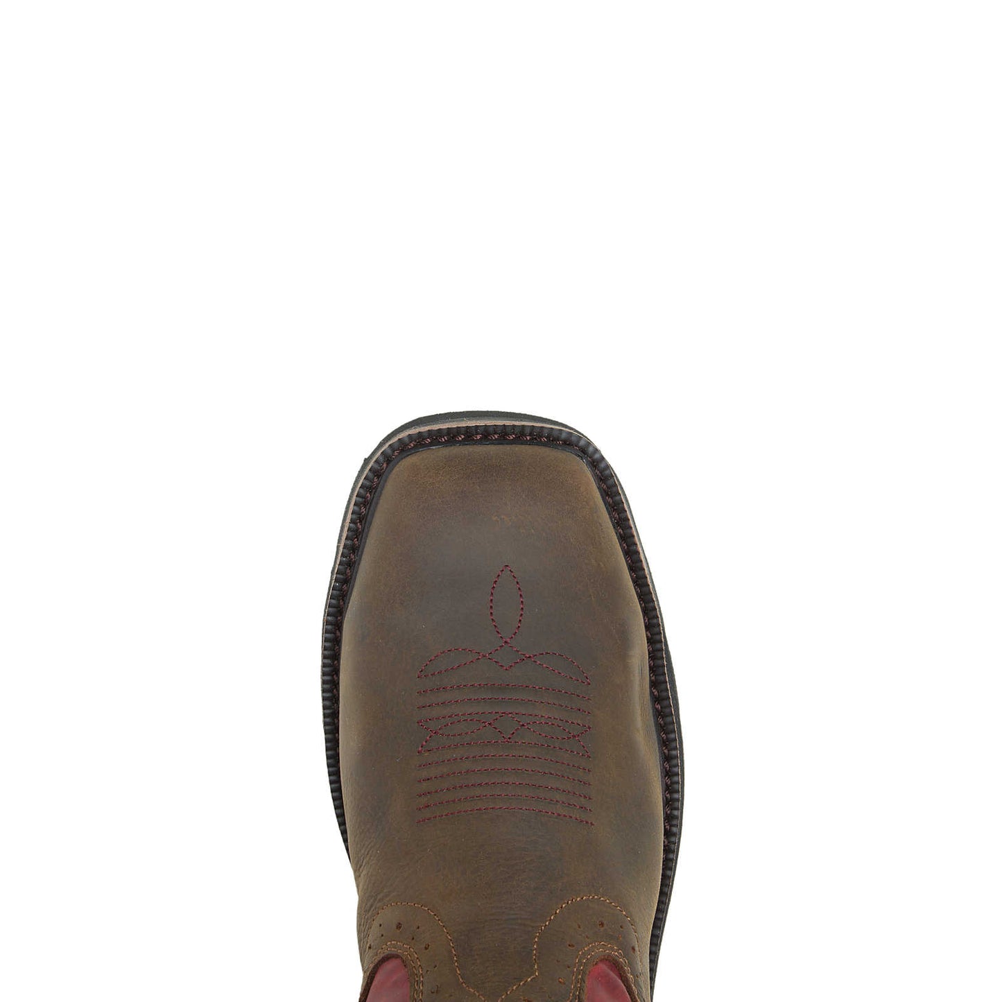 Wolverine Men's Rancher Met Guard Steel-Toe Wellington - Brown/Red