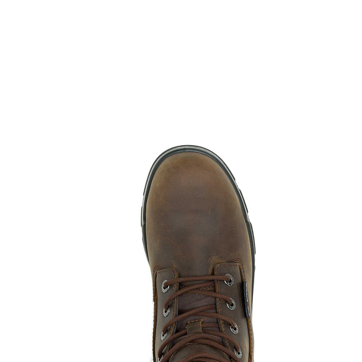 Wolverine Men's DuraShocks SR Icon 6" Work Boot - Dark Brown (SOFT TOE)