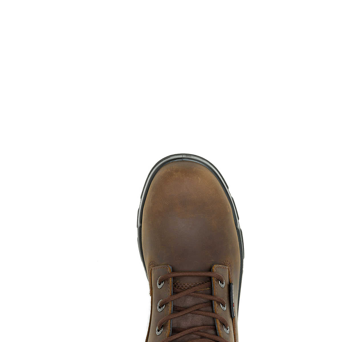 Wolverine Men's DuraShocks SR Icon 8" Work Boot - Dark Brown (SOFT TOE)