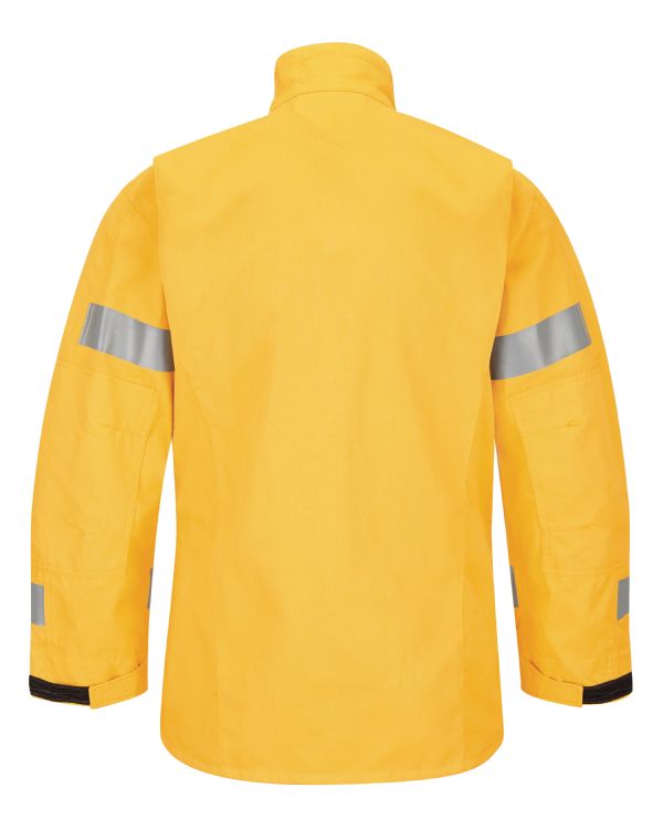 Workrite Men's Relaxed Fit Wildland Jacket - Yellow