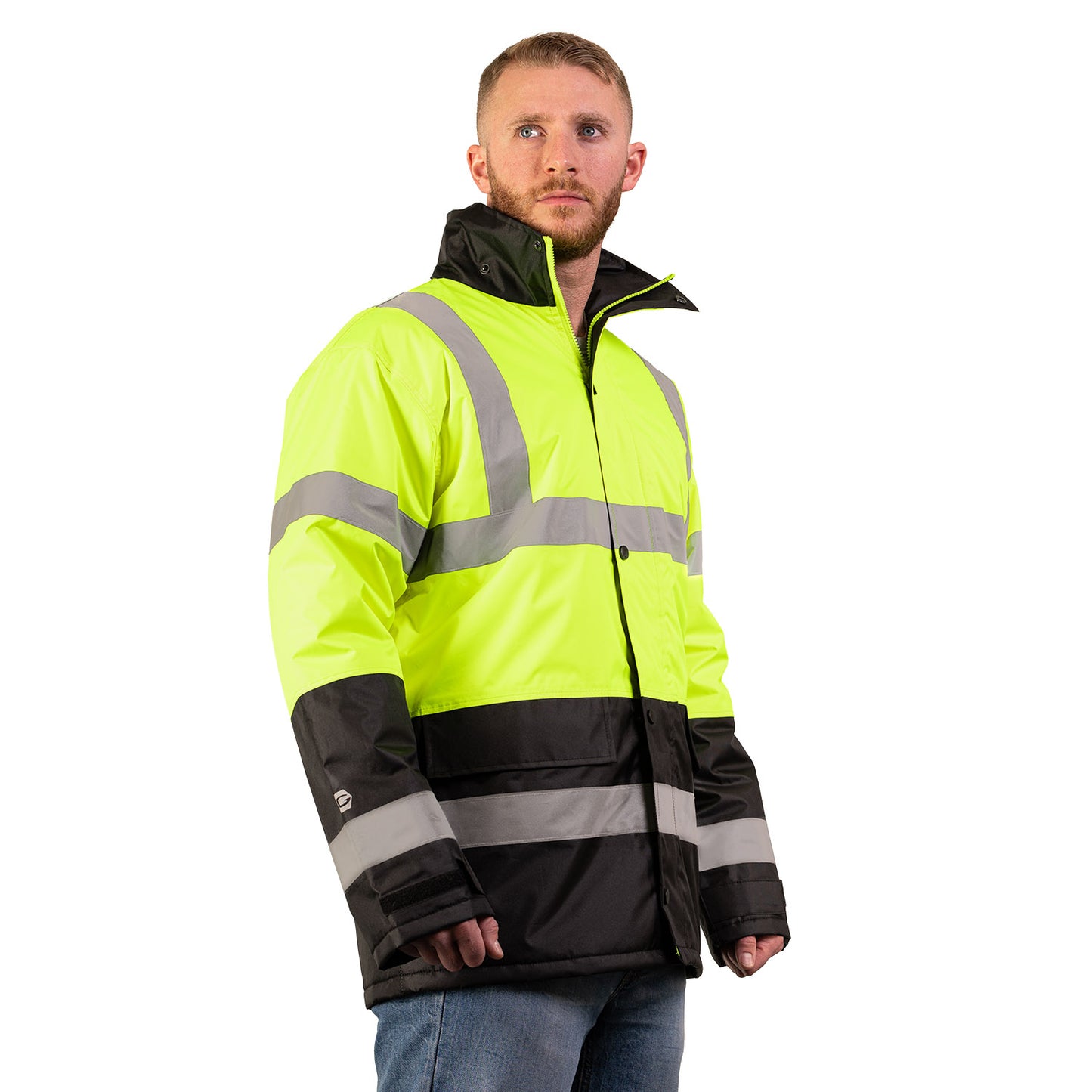Game Sportswear The Class 3 Black Bottom Parka
