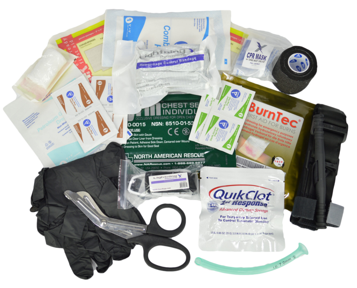 Lightning X Premium Gunshot/IFAK Bleeding Control Kit