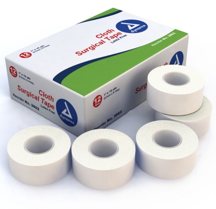 Lightning X Cloth Medical Tape, 1" Roll (Box of 12)