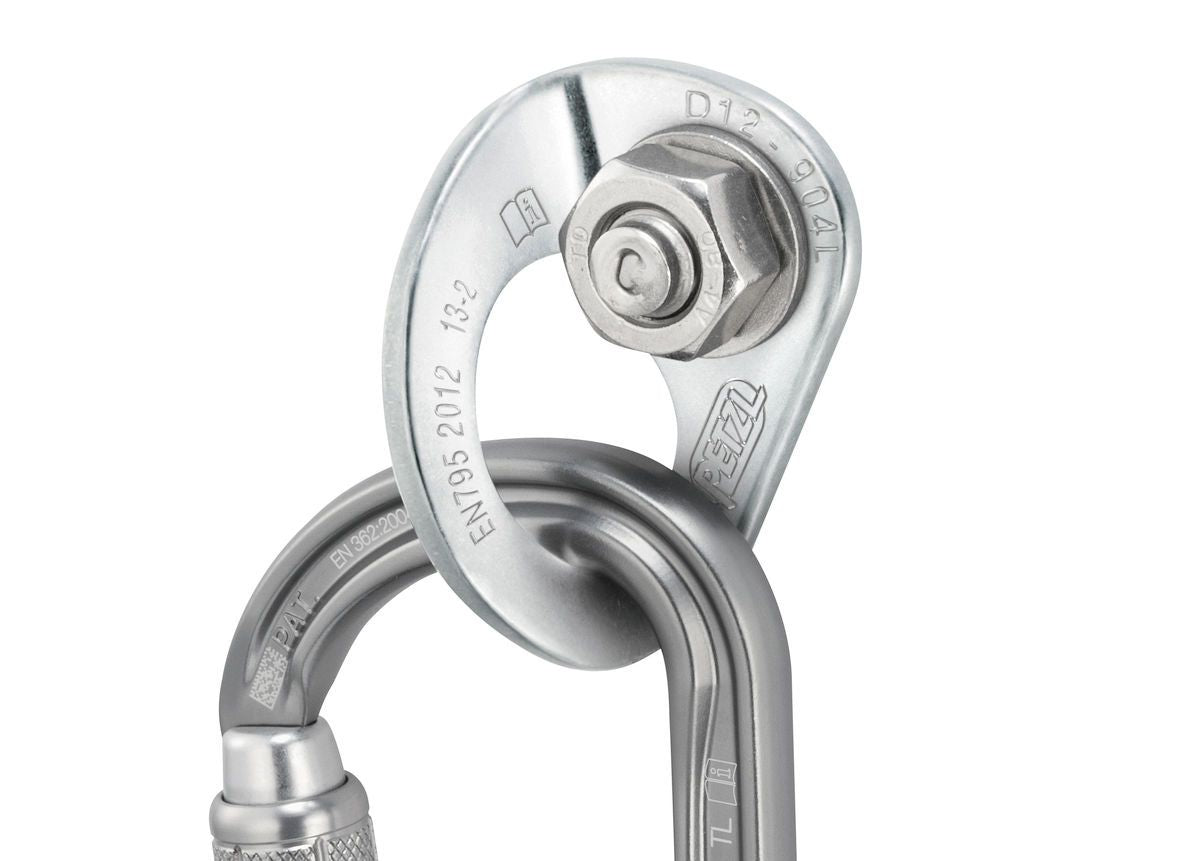 Petzl COEUR BOLT HCR hanger + bolt, 20pk, High Corrosion Resistance stainless steel, 12mm