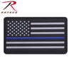 Rothco PVC Thin Blue Line Flag Patch