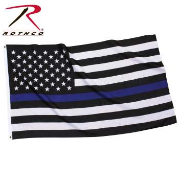Rothco Thin Blue Line U.S. Flag