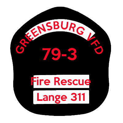 LA Short Style Fire Helmet Shield LAS5